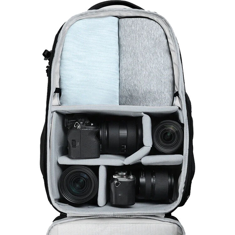 Mochila Ulanzi YY038 Urban Travel V2 (Negro, 22L) - vista frontal