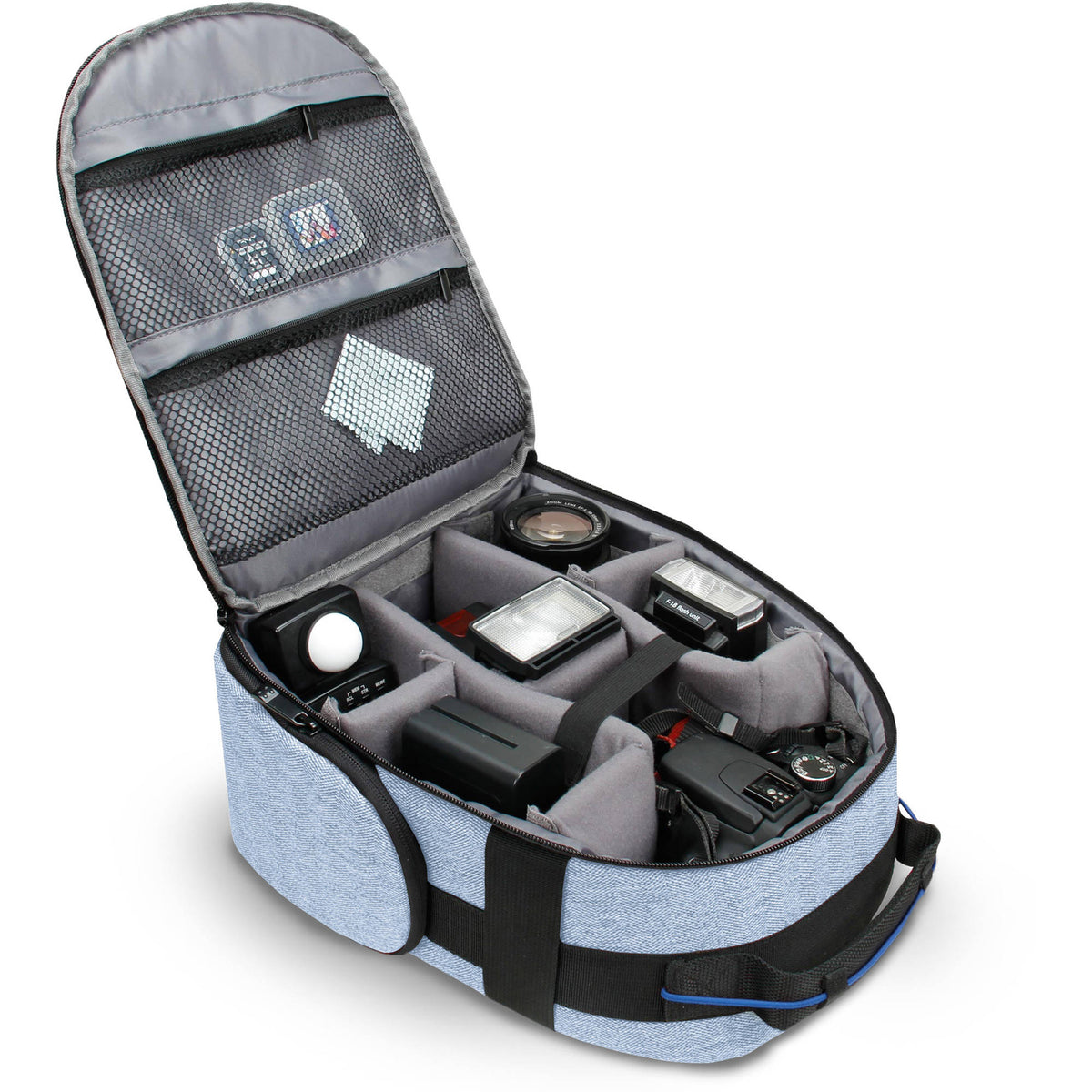 Mochila USA GEAR U-Series UBK (Azul) - vista frontal