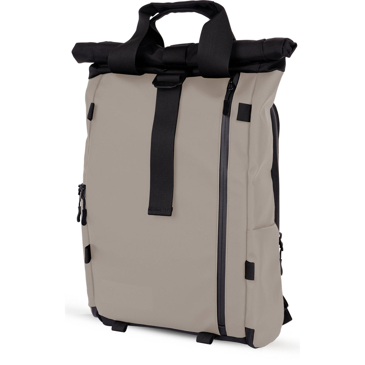 Mochila WANDRD PRVKE Lite V3 (Yuma Beige, 15L) - vista frontal