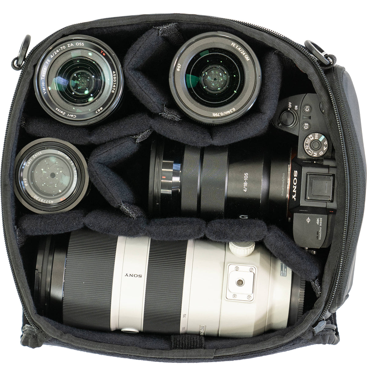 Mochila WANDRD PRVKE V3 con Photo Bundle (Azul, 21L) - vista frontal