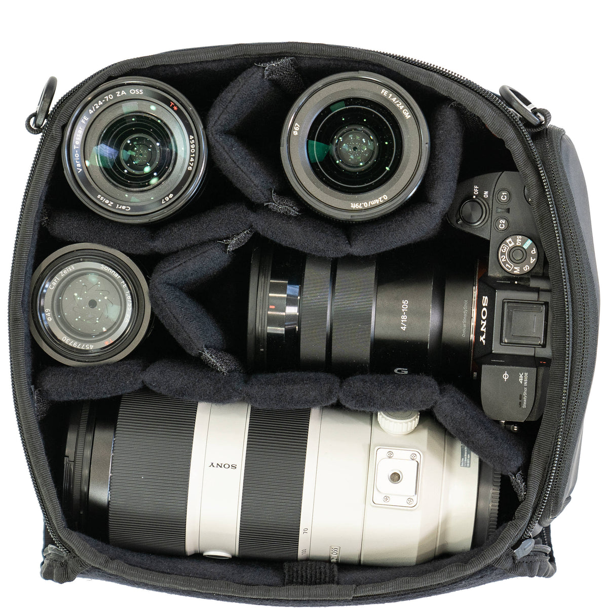 Mochila WANDRD PRVKE V3 con Photo Bundle (Sedona Naranja, 21L) - vista frontal