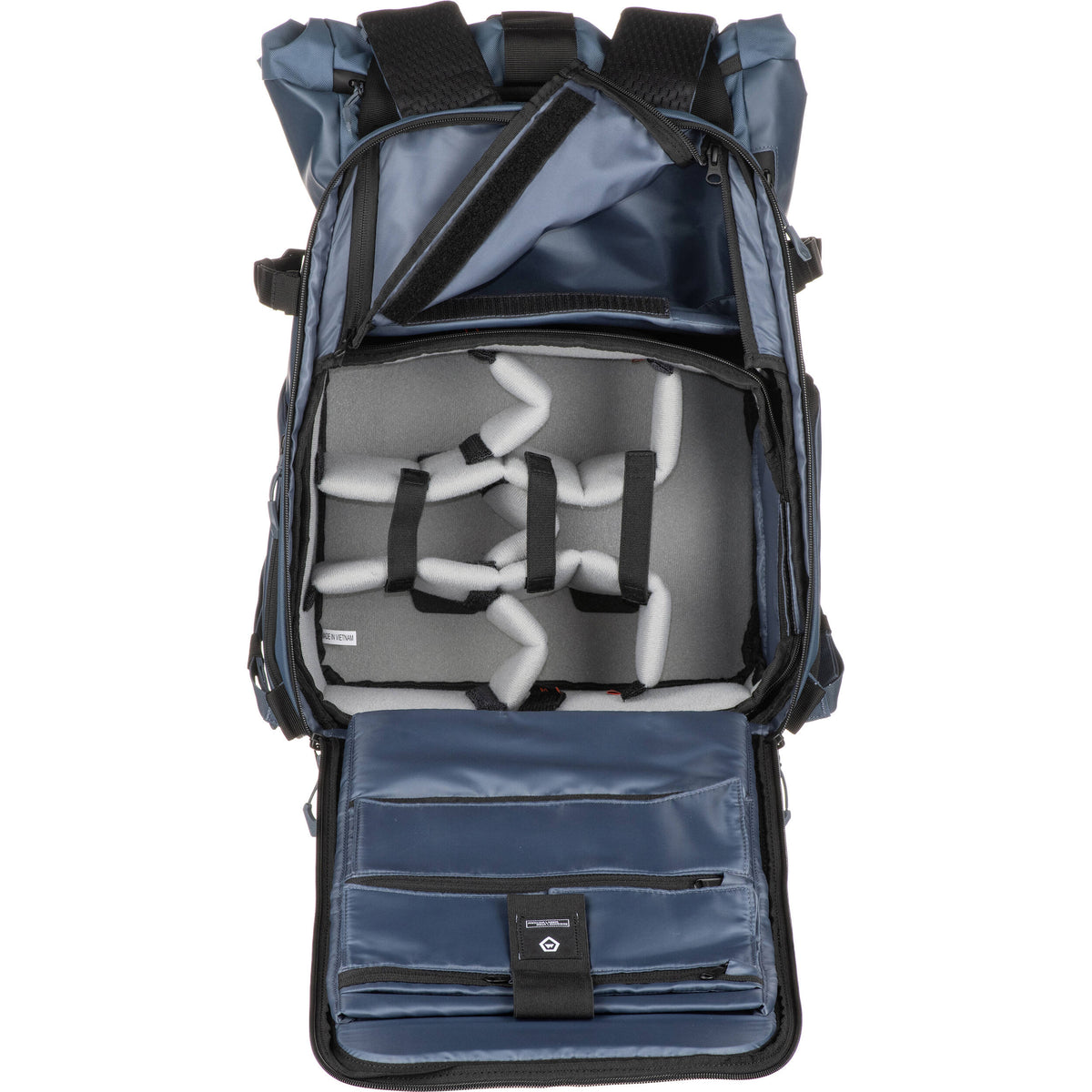 Mochila WANDRD PRVKE V4 Photo Bundle (Aegean Azul, 31L) - vista frontal