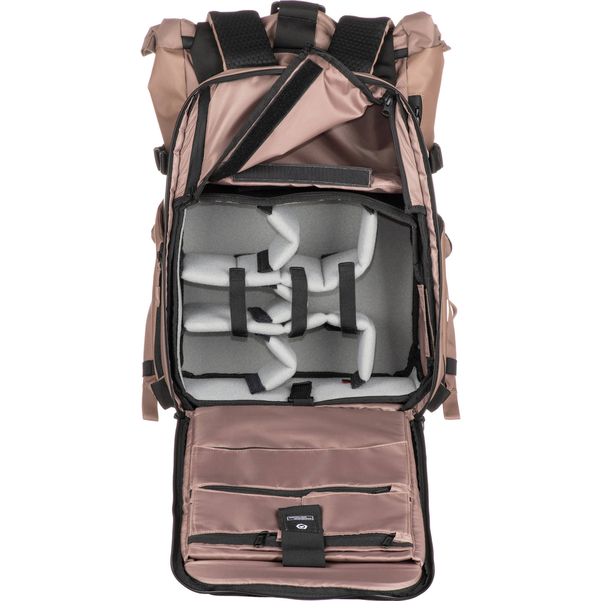 Mochila WANDRD PRVKE V4 Photo Bundle (Atacama Clay, 31L) - vista frontal