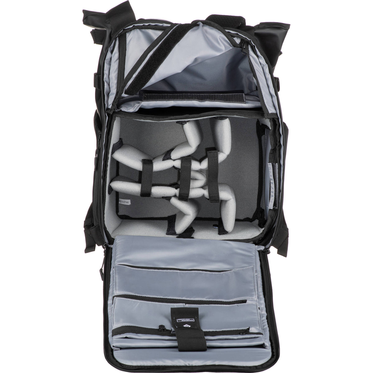 Mochila WANDRD PRVKE V4 Photo Bundle (Negro, 41L) - vista frontal