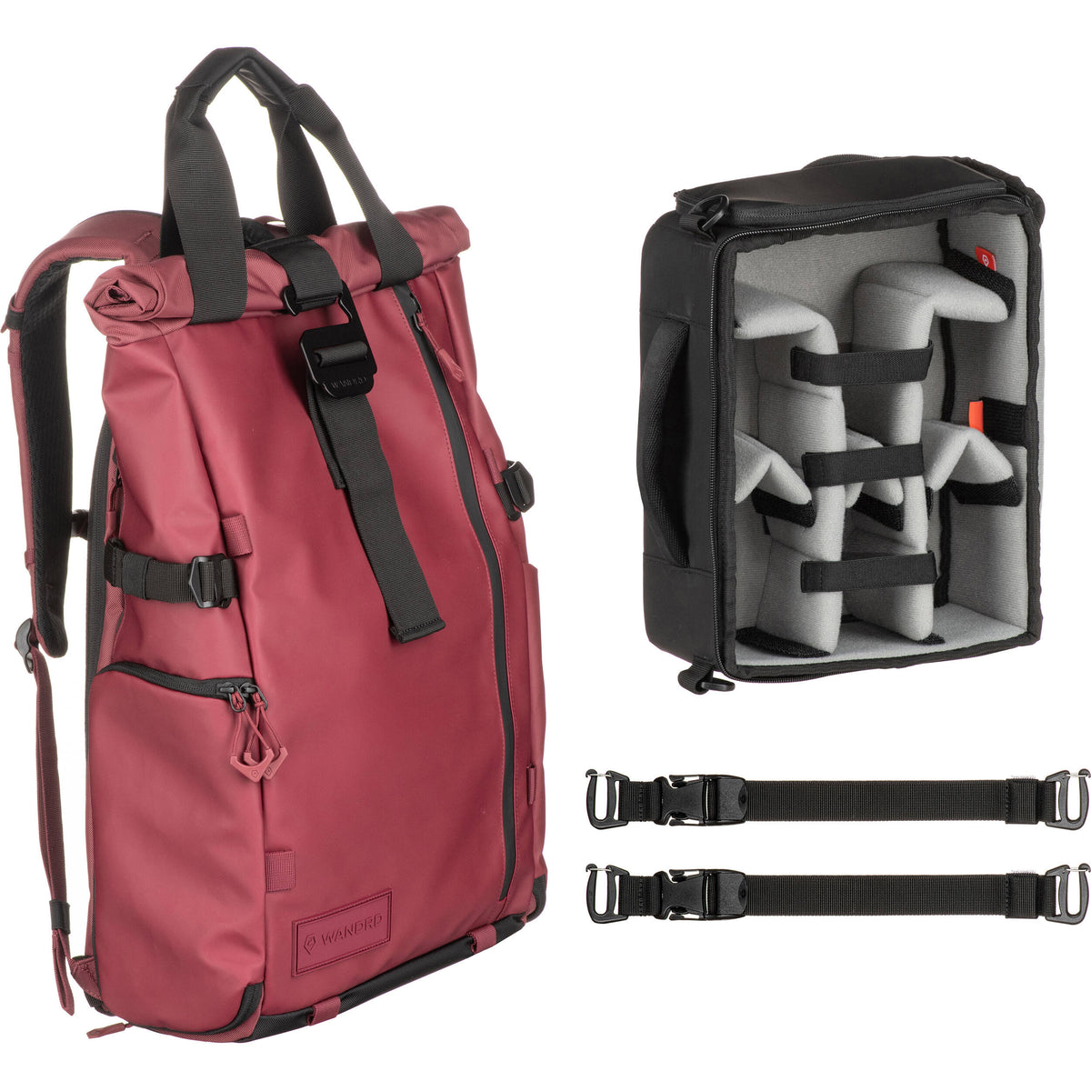 Mochila WANDRD PRVKE V4 Photo Bundle (Rhone Burgundy, 21L) - vista principal