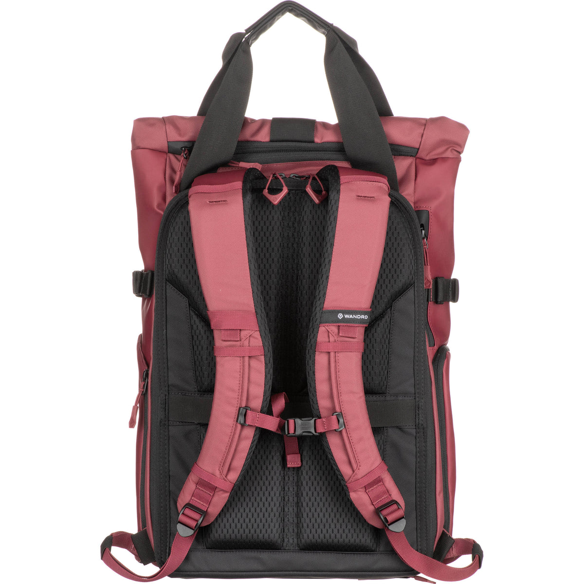 Mochila WANDRD PRVKE V4 Photo Bundle (Rhone Burgundy, 21L) - vista trasera