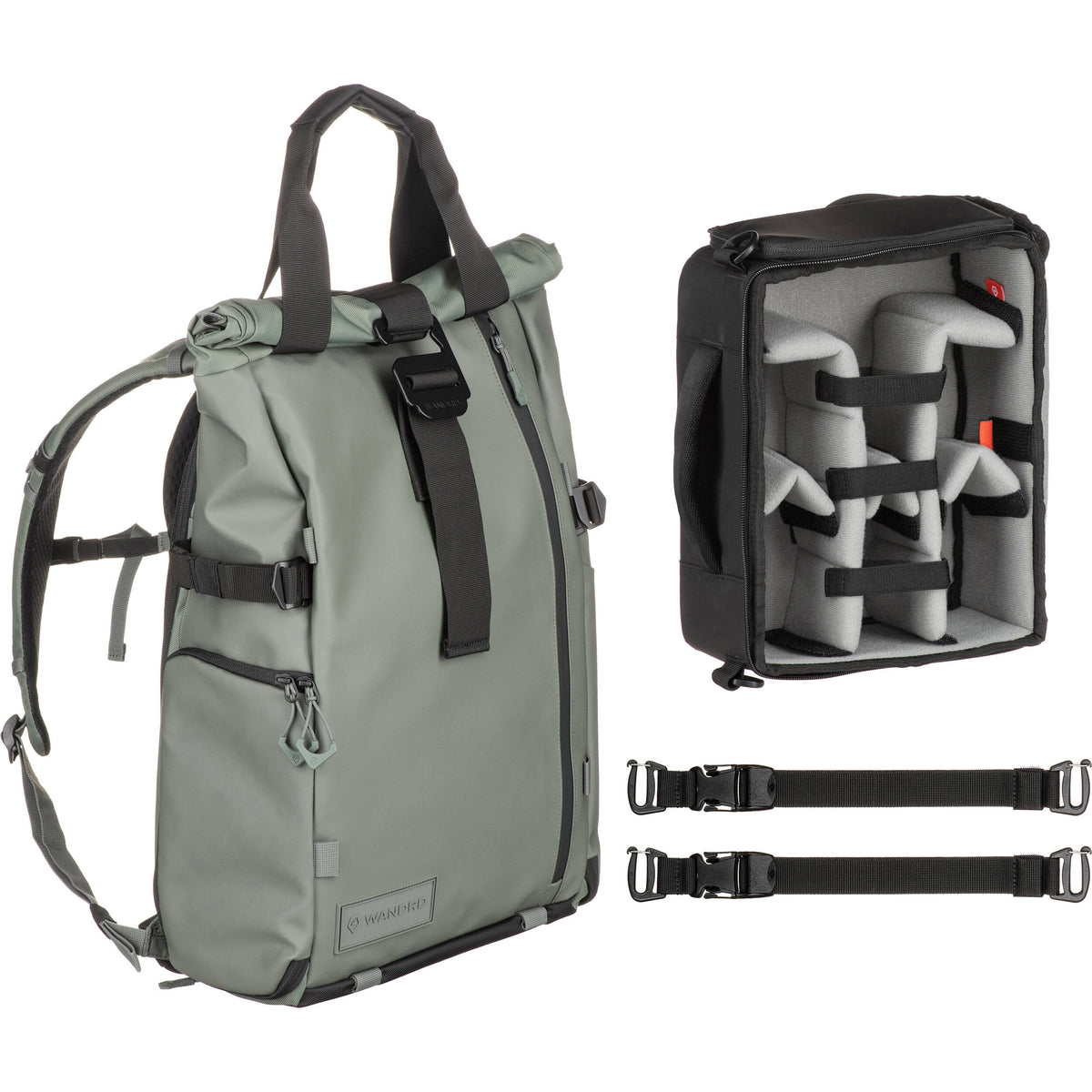 Mochila WANDRD PRVKE V4 Photo Bundle (Wasatch Verde, 21L) - vista principal