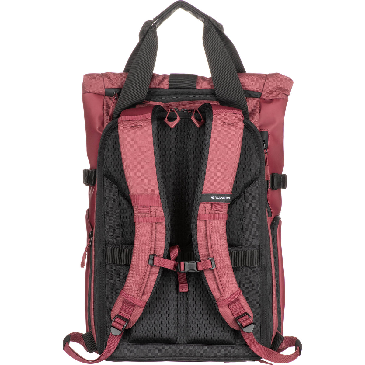 Mochila WANDRD PRVKE V4 (Rhone Burgundy, 31L) - vista trasera