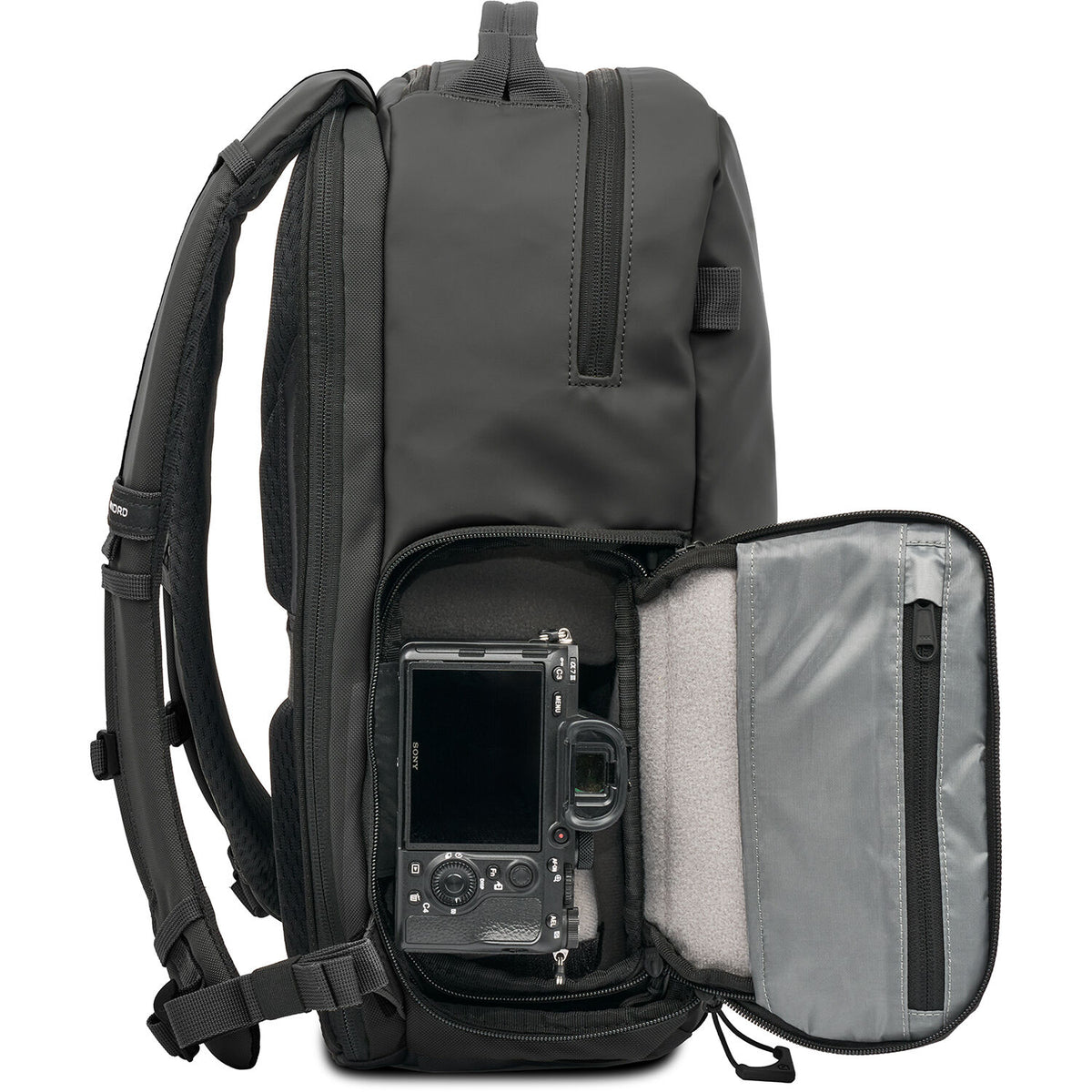 Mochila WANDRD PRVKE Zip Photo Bundle (Negro, 31L) - vista frontal