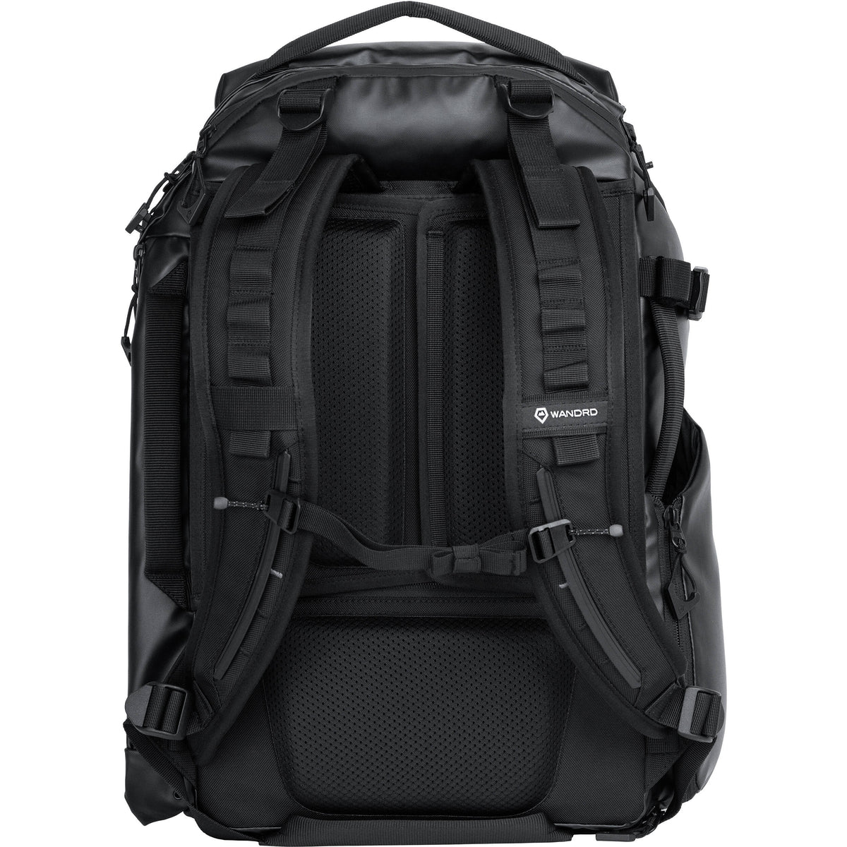 Mochila WANDRD Transit Travel con Essential cubo para cámara (Negro, 35L) - detalle