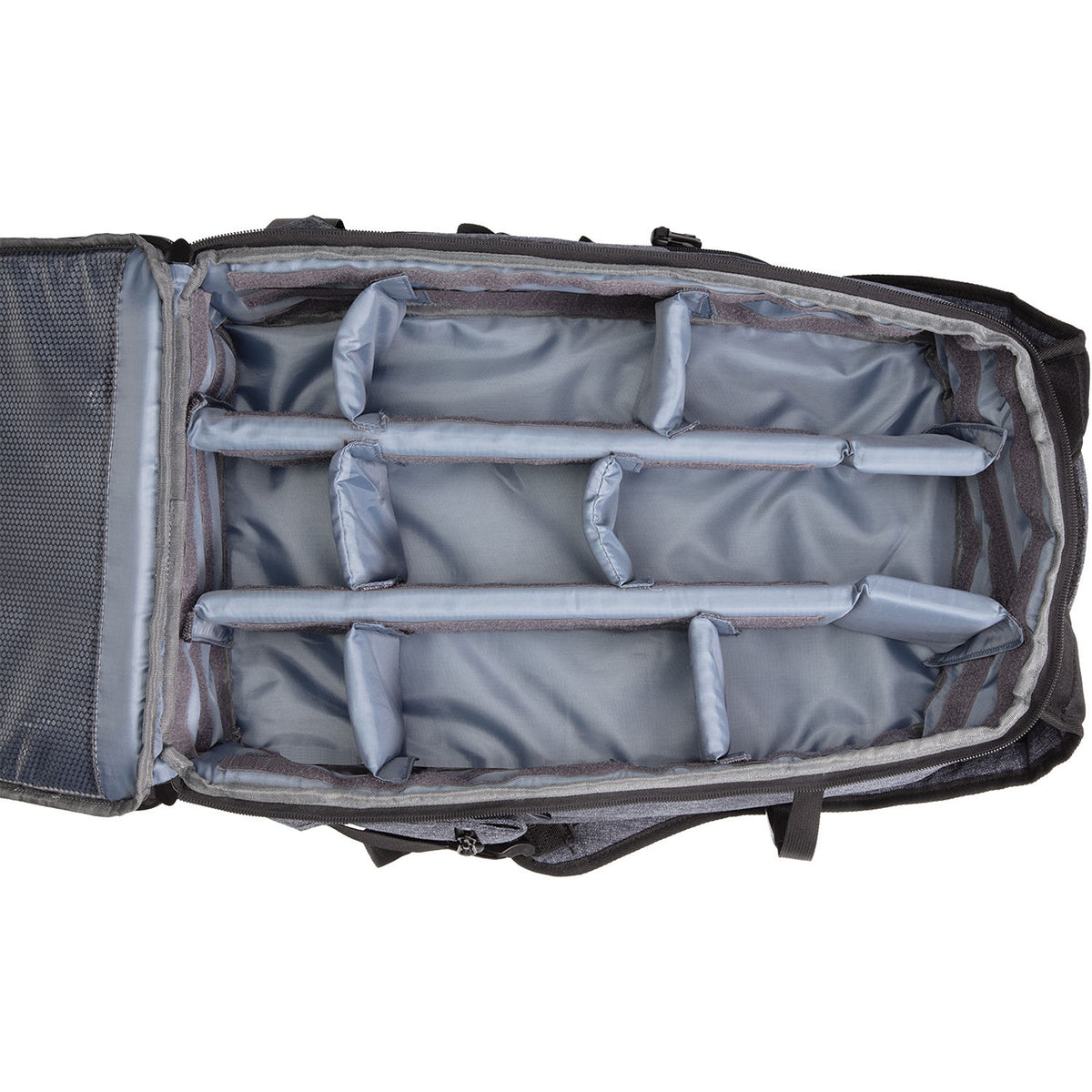 Mochila Westcott Lite Traveler (Negro/Gris) - vista lateral
