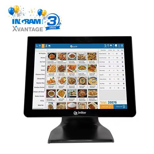 Monitor de pantalla táctil LCD 3nStar TCM008 - 15" Clase - 6ms - 38.1cm (15") Viewable - Capacitivo/a - 10 Poi - imagen 1