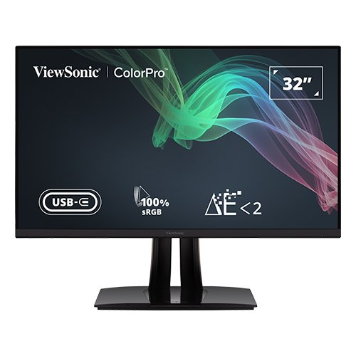 Monitor LED ViewSonic ColorPro VP3256-4K 32" Clase 4K UHD - 16:9 - Negro - 80cm (31.5") Viewable - Tecnología  - imagen 1
