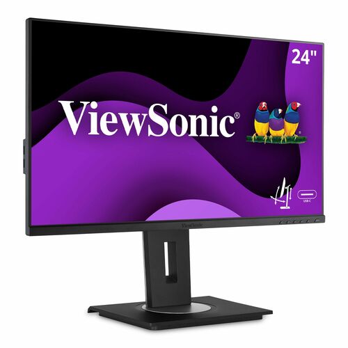 Monitor LED ViewSonic Graphic VG2456 24" Clase Full HD - 16:9 - Negro - 60.5cm (23.8") Viewable - Tecnología c - imagen 1