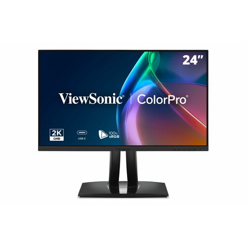 Monitor LED ViewSonic VP2456A 24" Clase Full HD - 16:9 - Negro - 60.5cm (23.8") Viewable - SuperClear IPS - LE - imagen 1