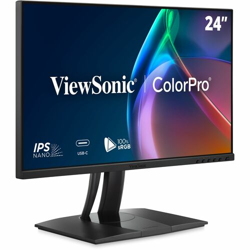 Monitor LED ViewSonic VP2456A 24" Clase Full HD - 16:9 - Negro - 60.5cm (23.8") Viewable - SuperClear IPS - LE - imagen 4