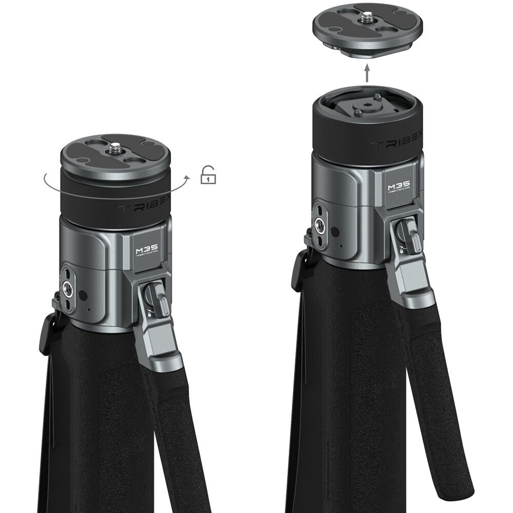 Monopié SmallRig TRIBEX PRO X-Clutch Hidráulico de Fibra de Carbono