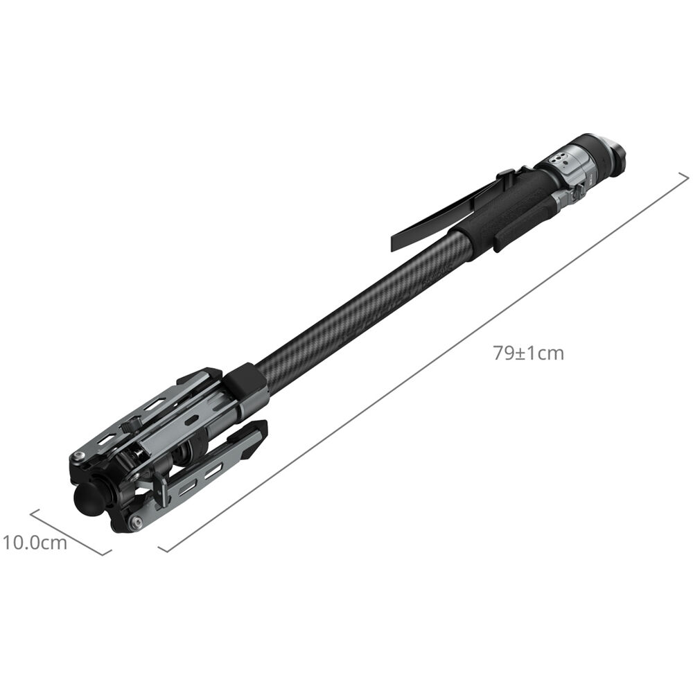 Monopié SmallRig TRIBEX PRO X-Clutch Hidráulico de Fibra de Carbono