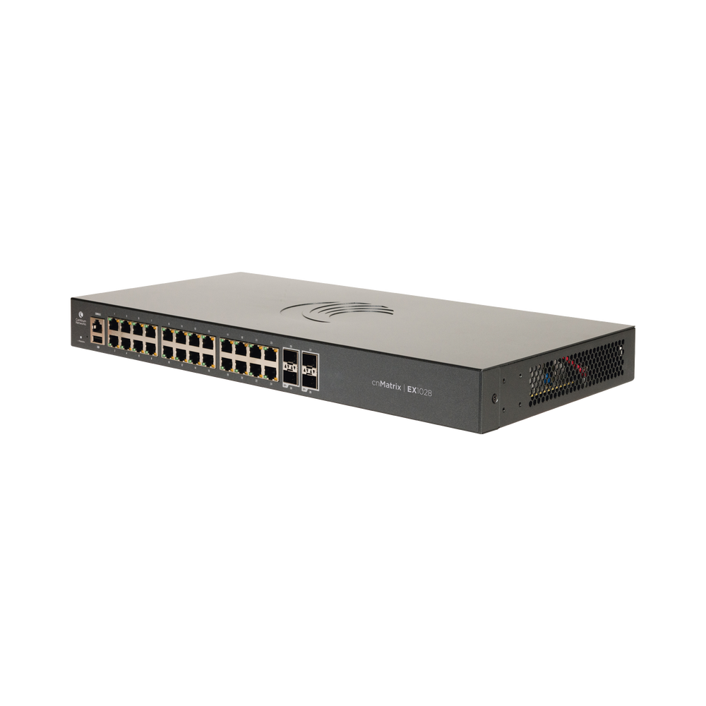 Switch cnMatrix EX1028 de 24 puertos Gigabit Cambium Networks MX-EX1028XXA-0