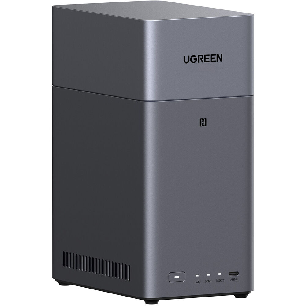 NAS UGREEN DH2300 NASync 2-Bay NAS - vista trasera