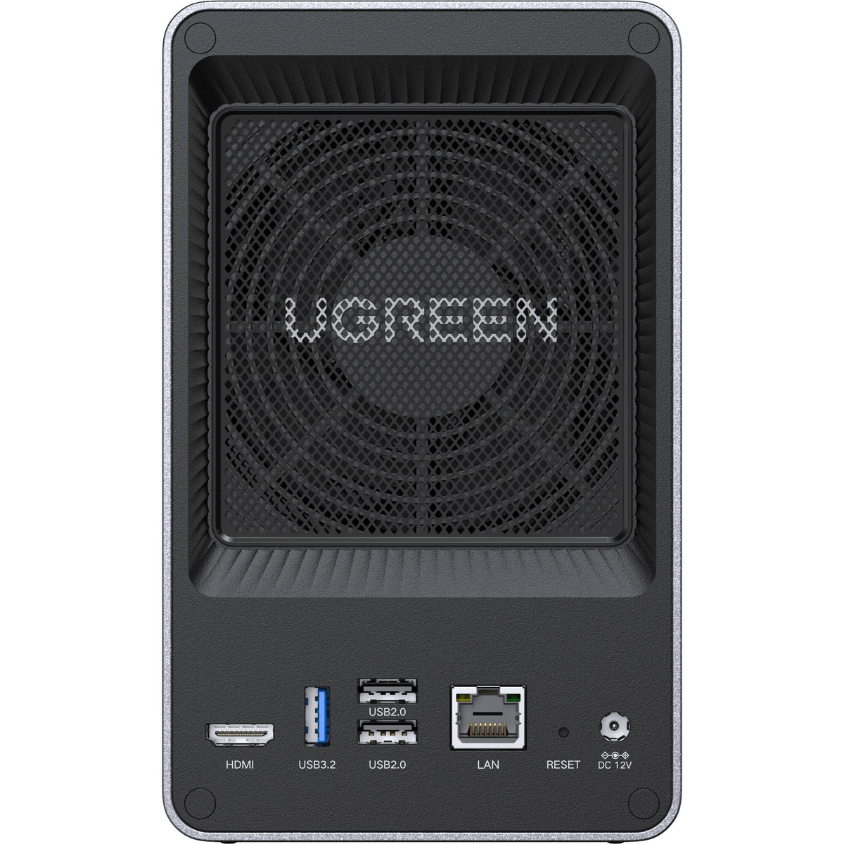 NAS UGREEN NASync DXP2800 2-Bay 2 M.2 Slots NAS - vista frontal