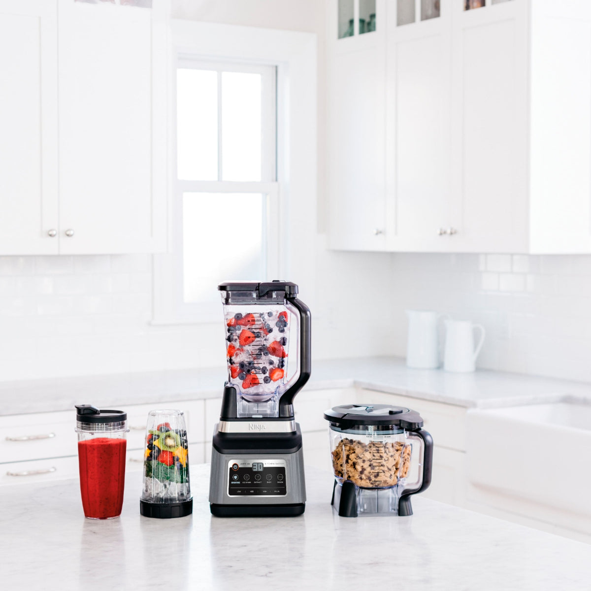 Licuadora Ninja Professional Plus Kitchen System BN801 — vasos individuales