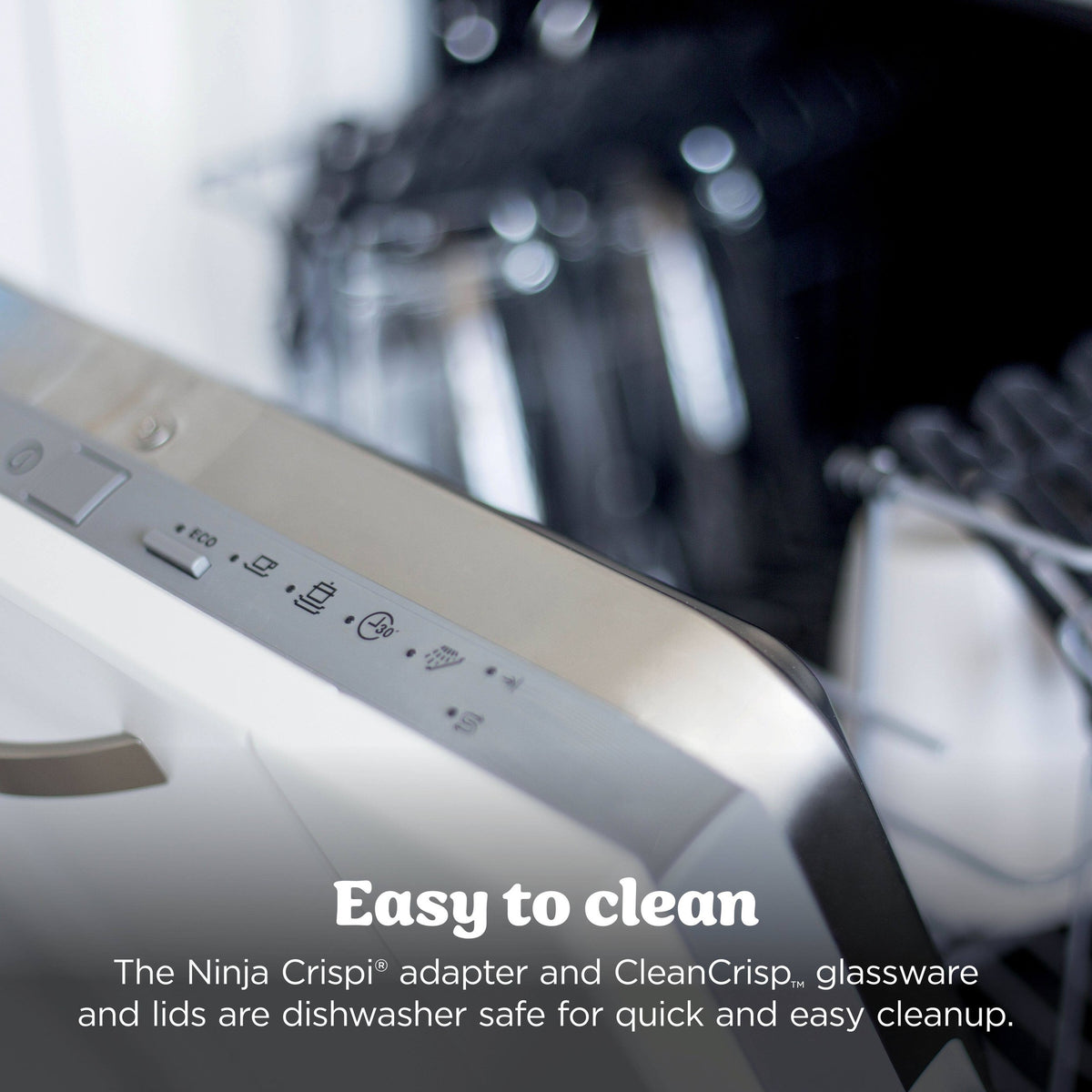 Freidora de aire de vidrio Ninja Crispi FN101GY — imagen 15