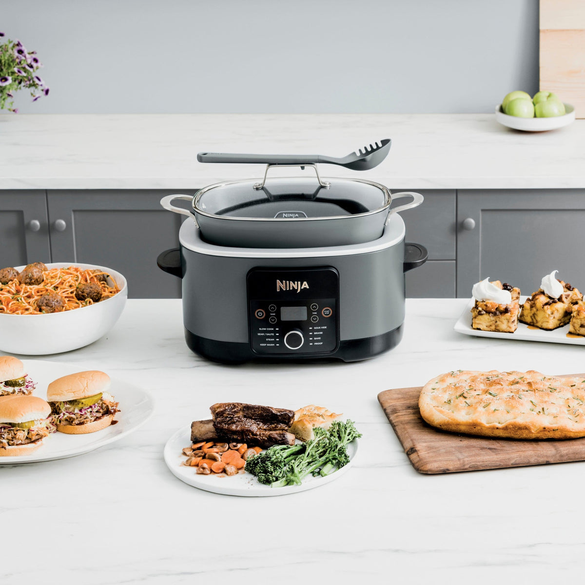 Olla multicocción Ninja Foodi PossibleCooker PRO MC1001 — vista posterior