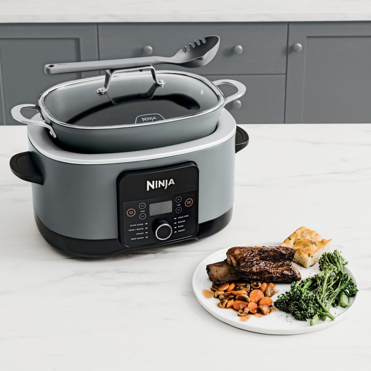 Olla multicocción Ninja Foodi PossibleCooker PRO MC1001 — contenido y accesorios