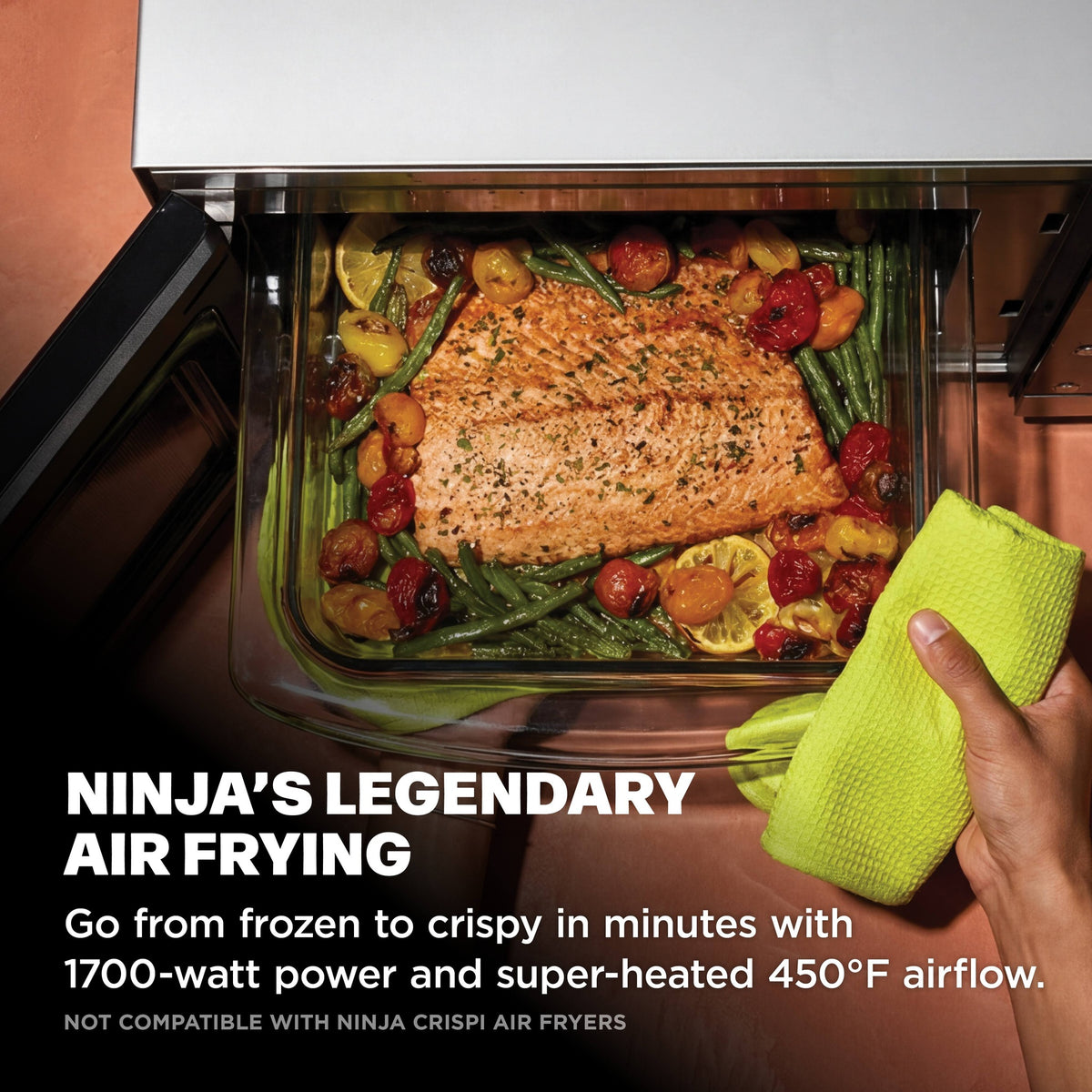 Microondas y freidora de aire Ninja Crispi FusionCrisp MW101 — imagen 9