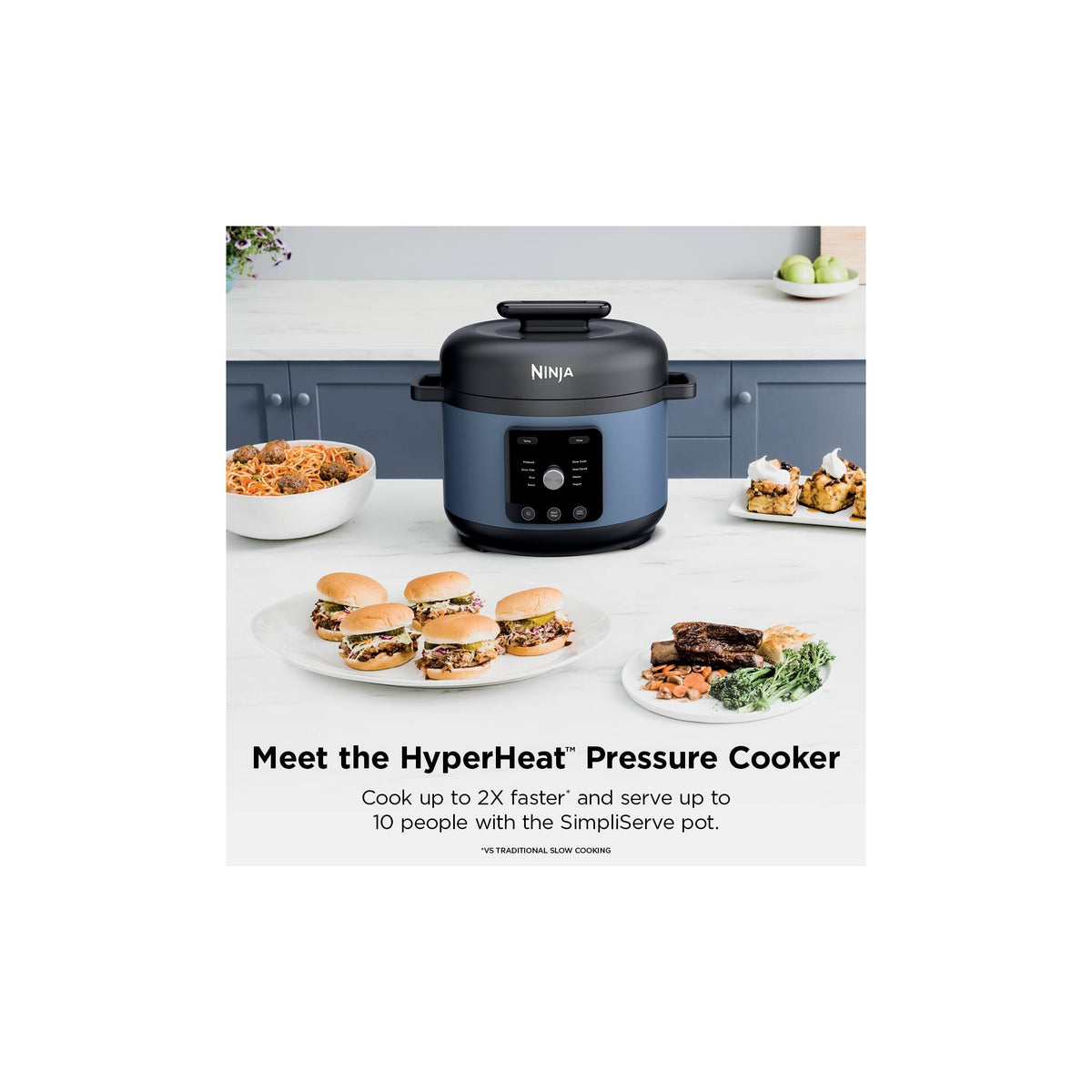 Olla de Presión Ninja HyperHeat 6.5 qt PC201 — imagen 4