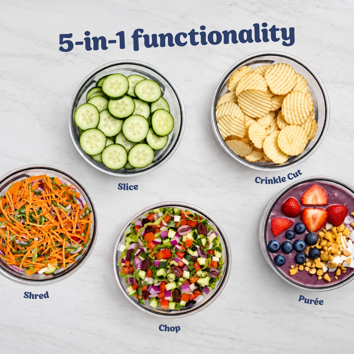 Procesador de Alimentos Ninja PREPi 5 en 1 PN301 — imagen 9