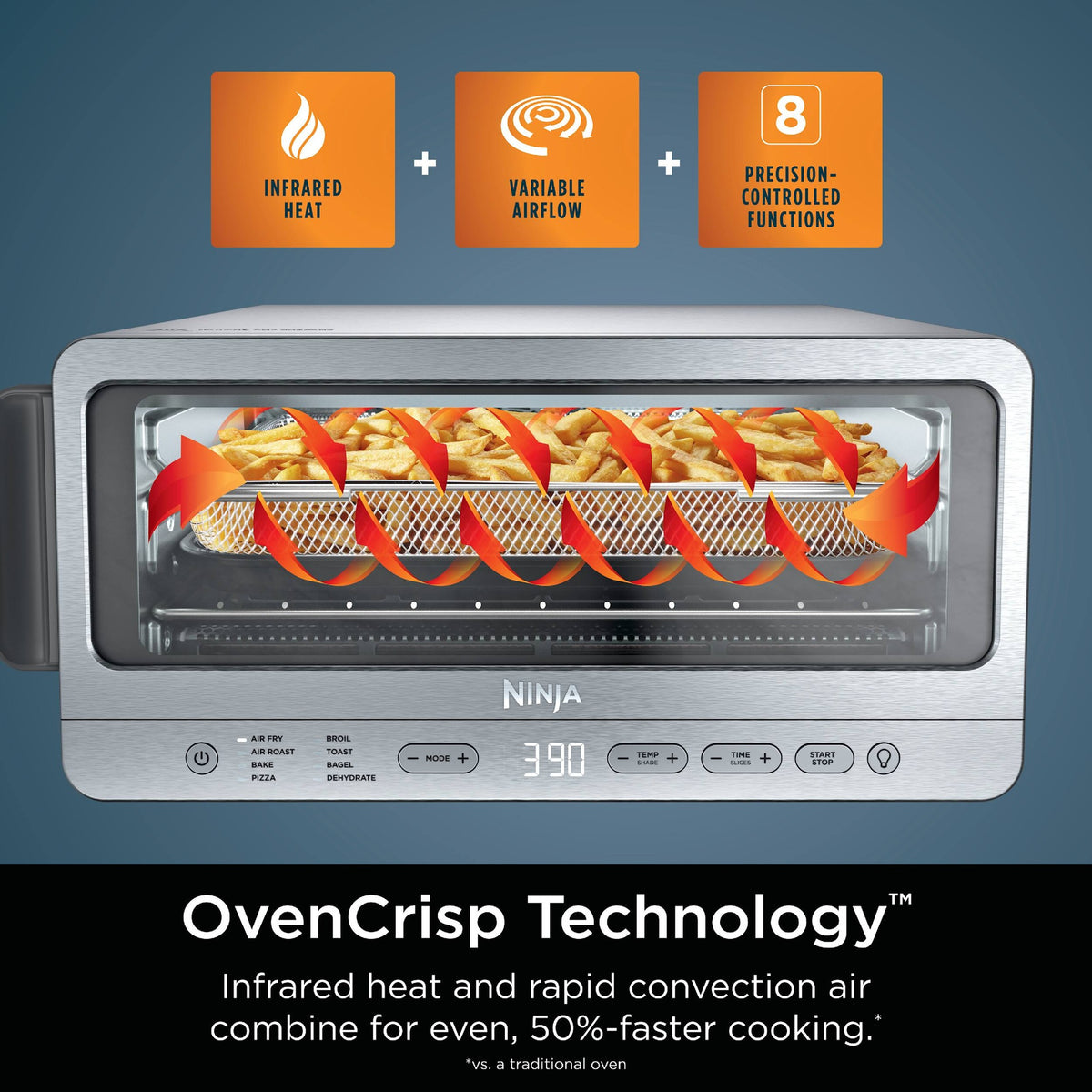 Horno y freidora de aire Ninja Flip SP151 — imagen 3