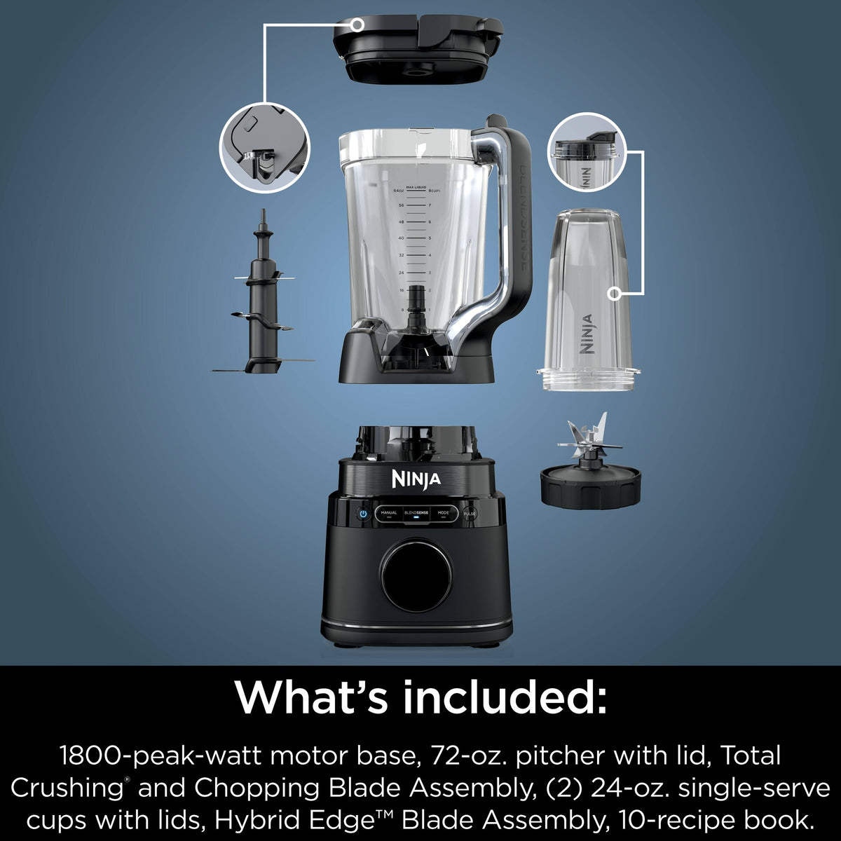 Licuadora Ninja Detect Power Blender Pro TB301 — imagen 21