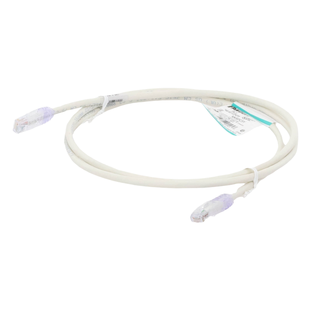 Cable de parcheo UTP Categoría 6 Panduit NK6PC5Y 1.5 m Blanco