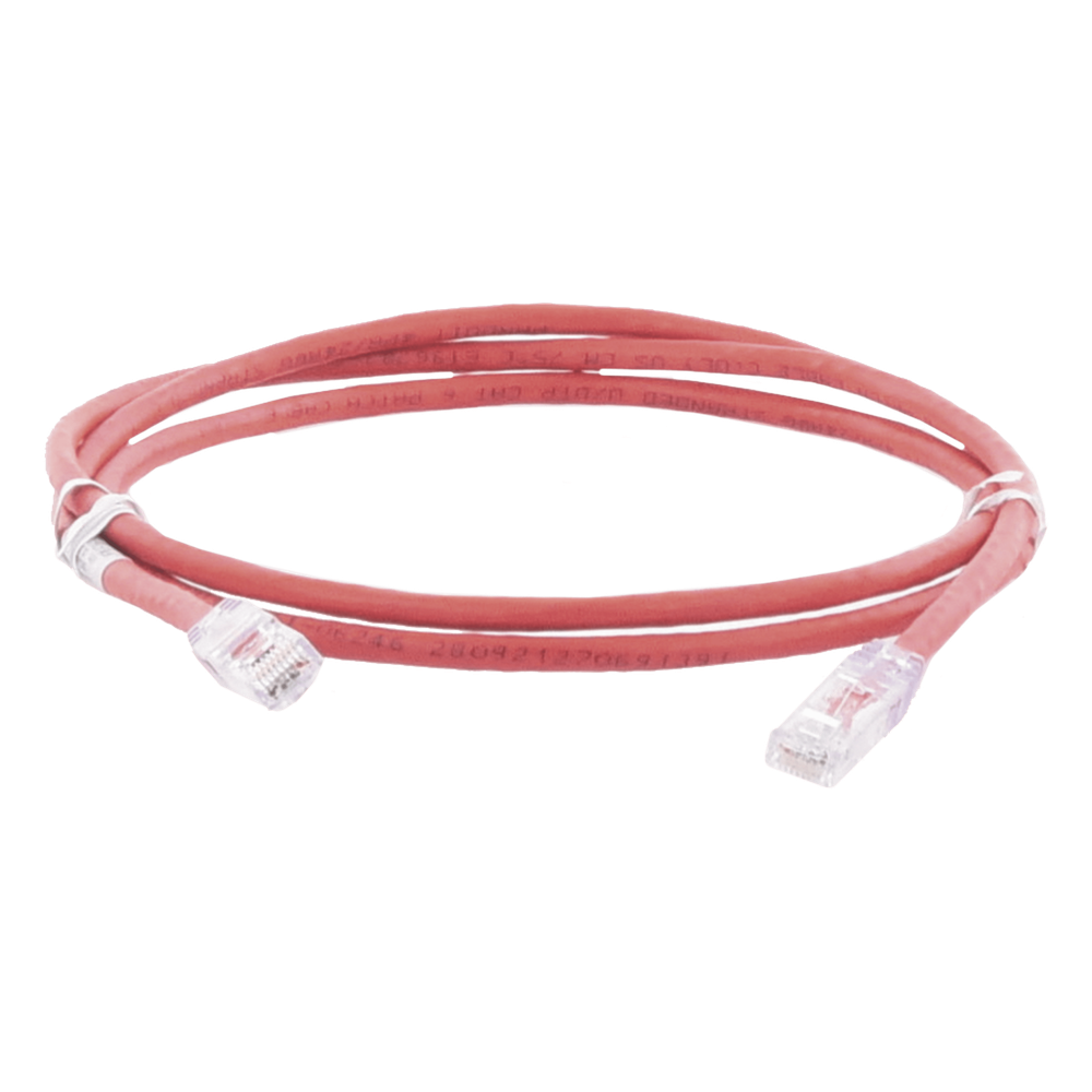 Cable de parcheo UTP Categoría 6 Panduit NK6PC7RDY 2 m Rojo