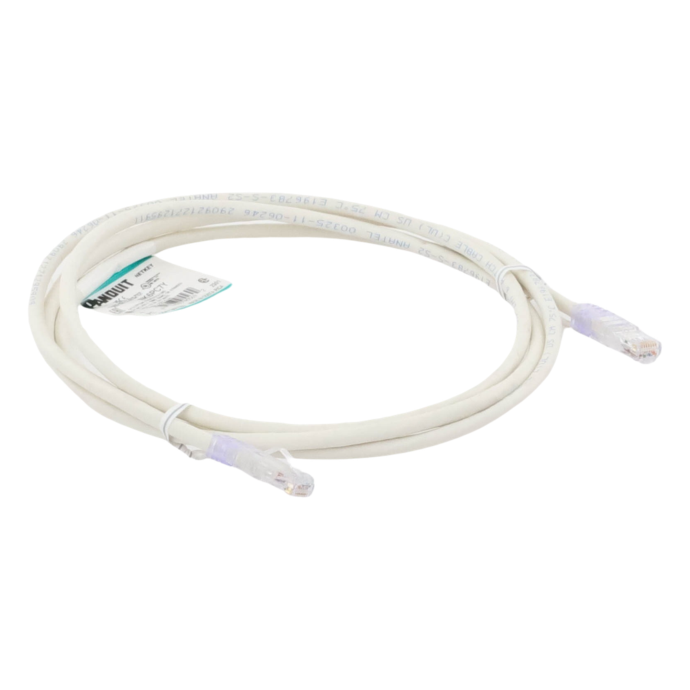 Cable de parcheo UTP Categoría 6 Panduit NK6PC7Y 2 m Blanco