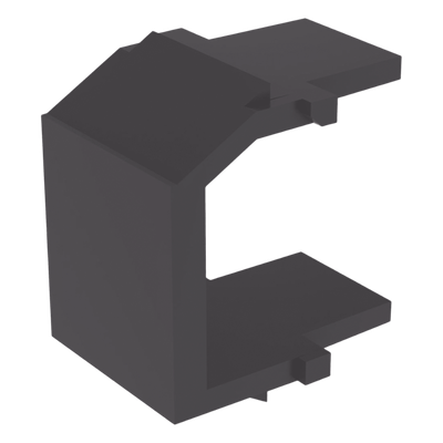 Módulo de tapa ciega Panduit NKBMBL-X Negro