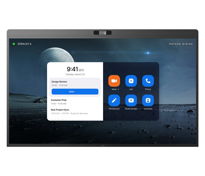 Pantalla Colaborativa DTEN D7X 75" Android Interactive Display - vista 2