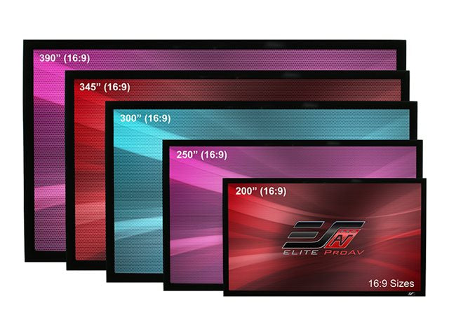 Pantalla de Proyección Elite Screens Pro Frame Plus Series 250" Fixed Projection Screen - vista 1