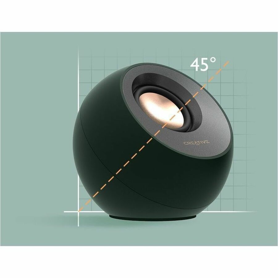 Parlantes Creative Pebble Pro 2.0 Bluetooth Speaker System - vista 5