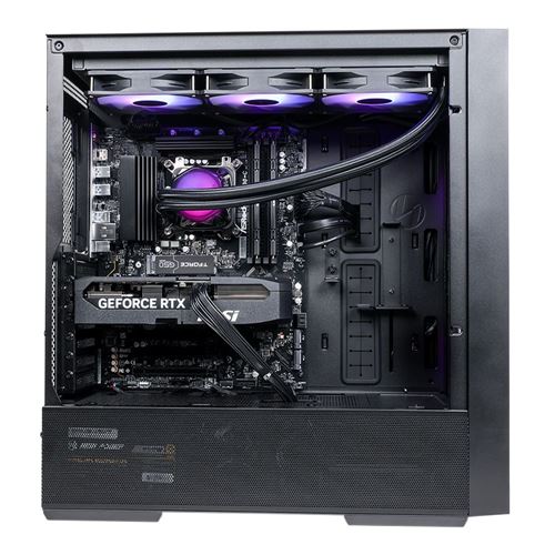 PC Gaming PowerSpec G460 — vista lateral
