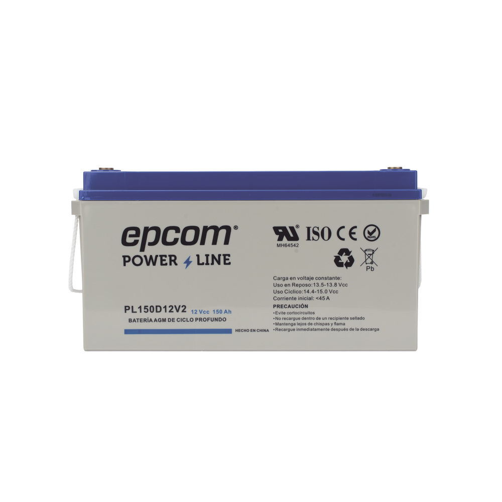 Batería 12 Vcc Epcom Powerline PL-150D-12V2