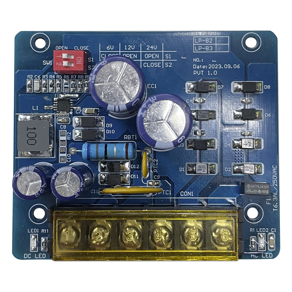 Fuente tipo tarjeta con salida seleccionable Epcom Powerline PL-B2