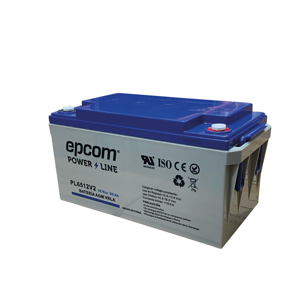 Bateria 12V @ 65Ah Epcom Powerline PL6512V2
