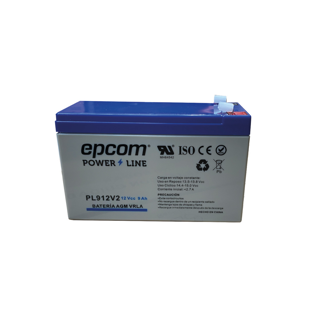 Bateria 12V @ 9Ah Epcom Powerline PL912V2
