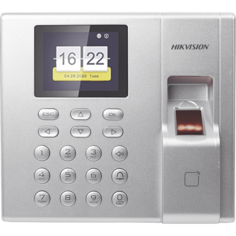 Control de Acceso Hikvision - Stand Alone - Lectura de Huella y de Tarjetas Mifare - DS-K1T8003MF