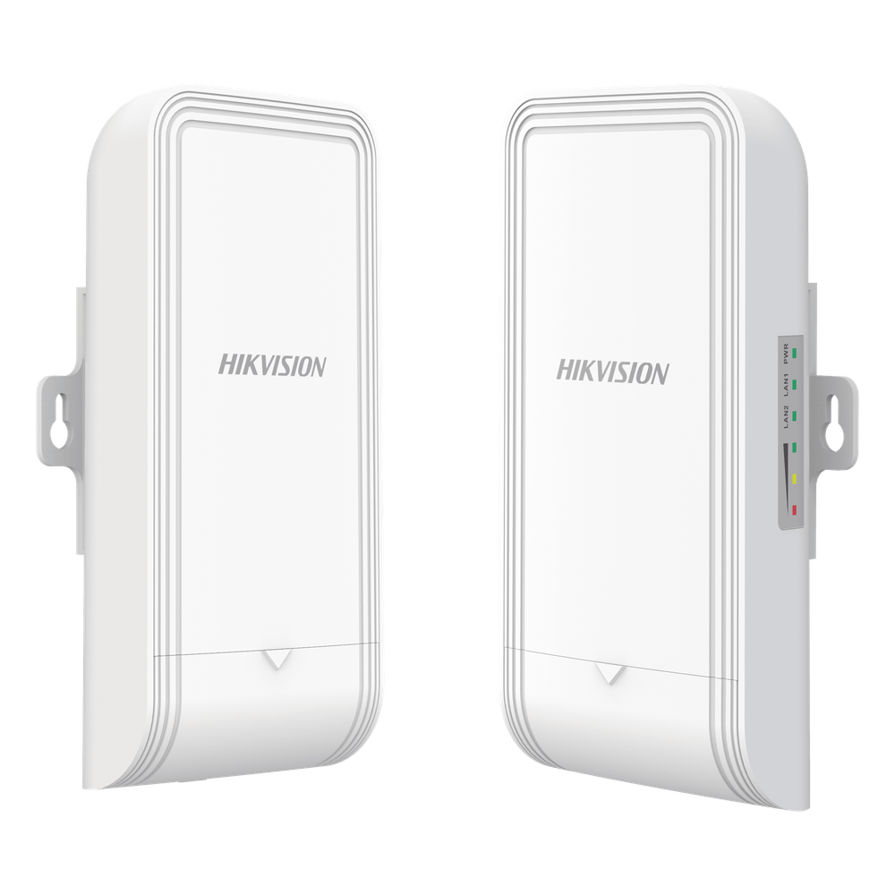Equipo de Red Hikvision - Kit Punto de Acceso (AC) PTP y PTMP en 5 GHz - PoE - Hasta 867 Mbps - Salida PoE (alimenta una