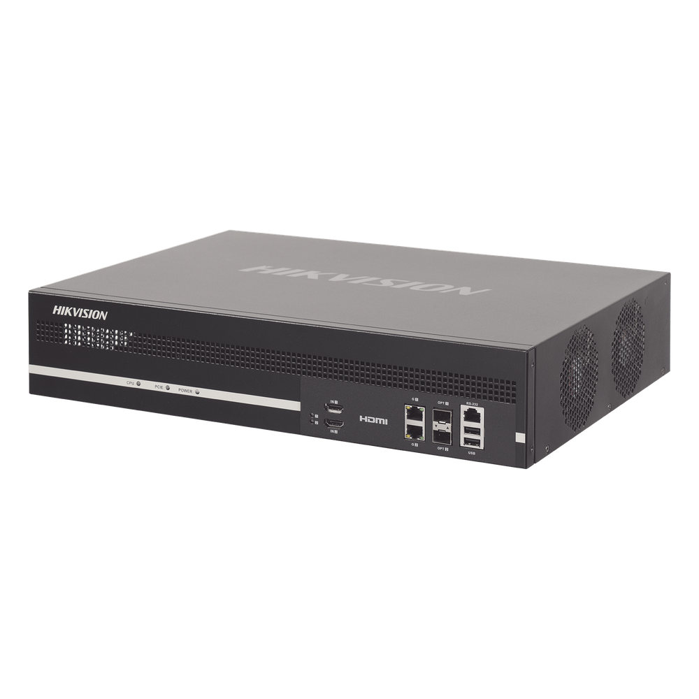 Videowall Hikvision - Decodificador de Vídeo de 16 Salidas HDMI 4K - Soporta hasta 256 canales de Vídeo Simultáneos - DS