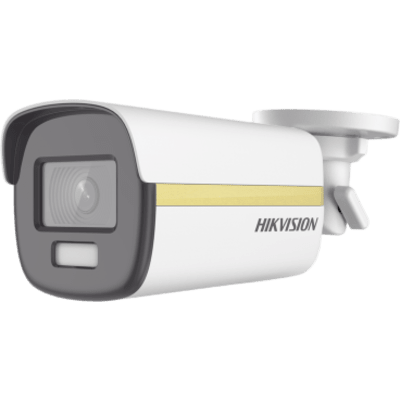 Cámara de Seguridad Hikvision - Bala TURBOHD 4K - Imagen a color 24 - 7 - Lente 2.8 mm - DS-2CE12UF3T-E
